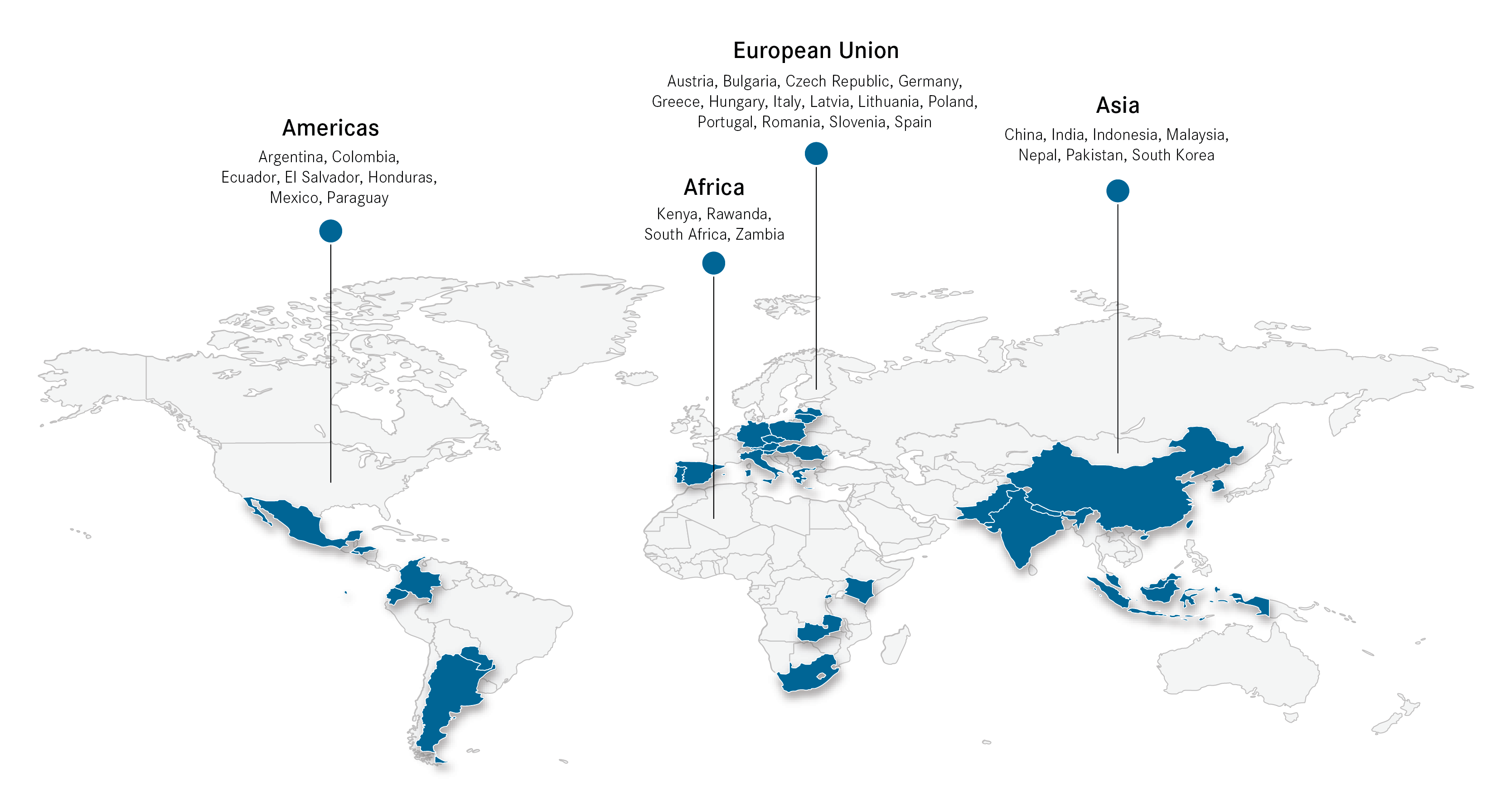 Map of Integrity Pacts around the world, based on Basel Institute research. Click on the map to download a PDF version that is freely shareable.